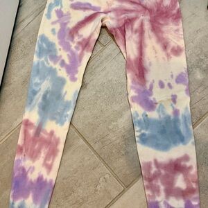 Spiritual Gangster Ribbed Tie-Dye Leggings